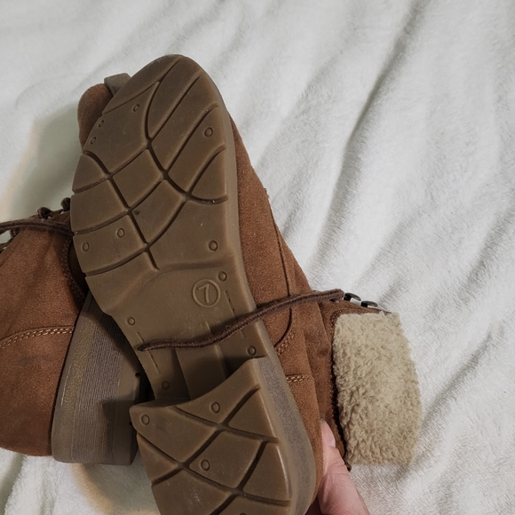 Mossimo Supply Co Ankle Boots Brown 7 - Picture 7 of 13